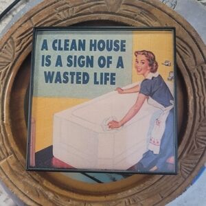 Vintage-Style Framed